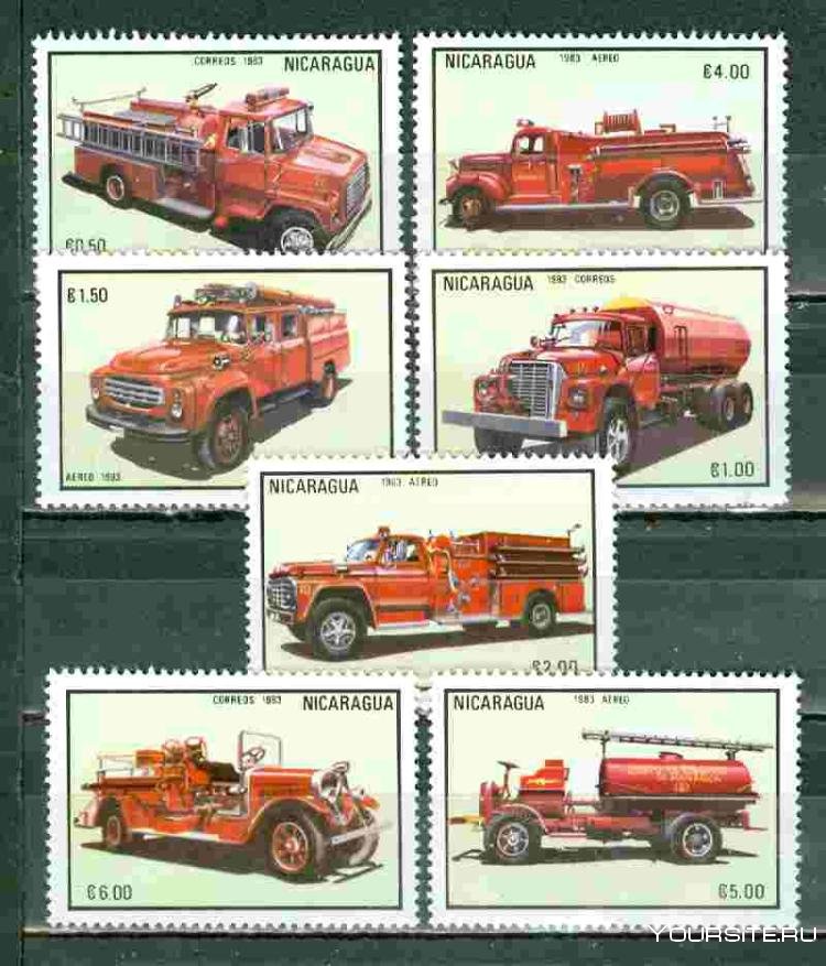 Пожарные Машины. Никарагуа (1983)